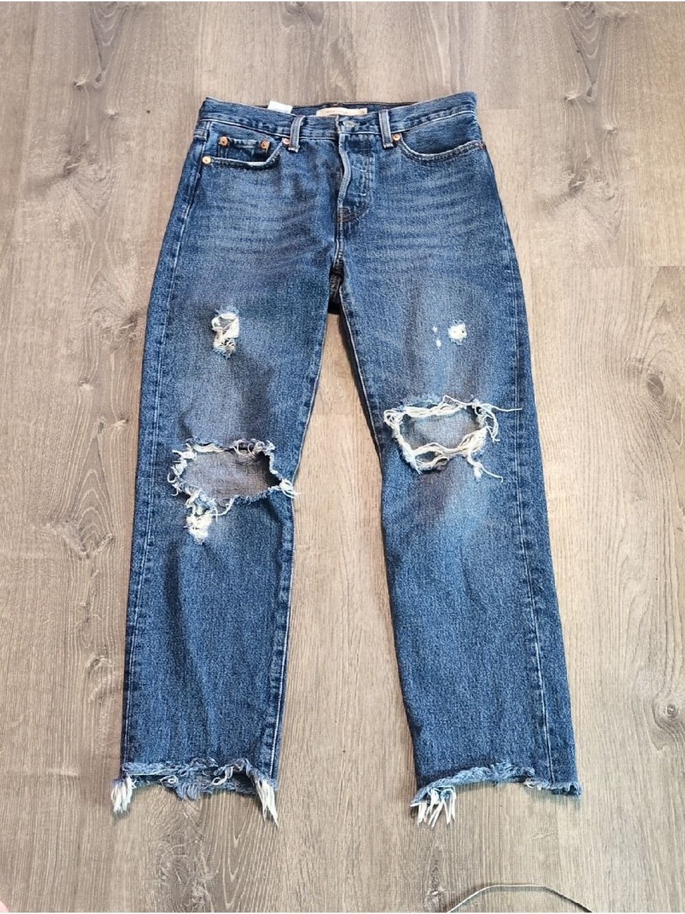 Levi's Premium Wedgie Straight Jeans Size 26